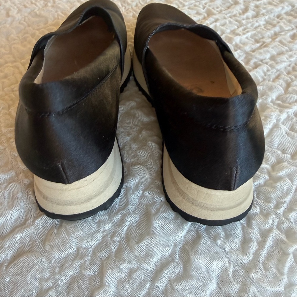 Pedro Garcia Otylia Satin Platform Sneakers EU39.5 - Picture 12 of 14